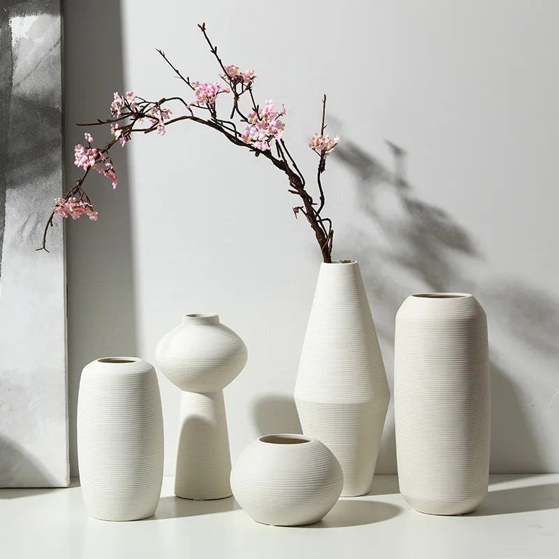
APHACATOP Hot Sale Nordic style Living Room Coffee Table Decoration Creative Ceramic Flower Vase 