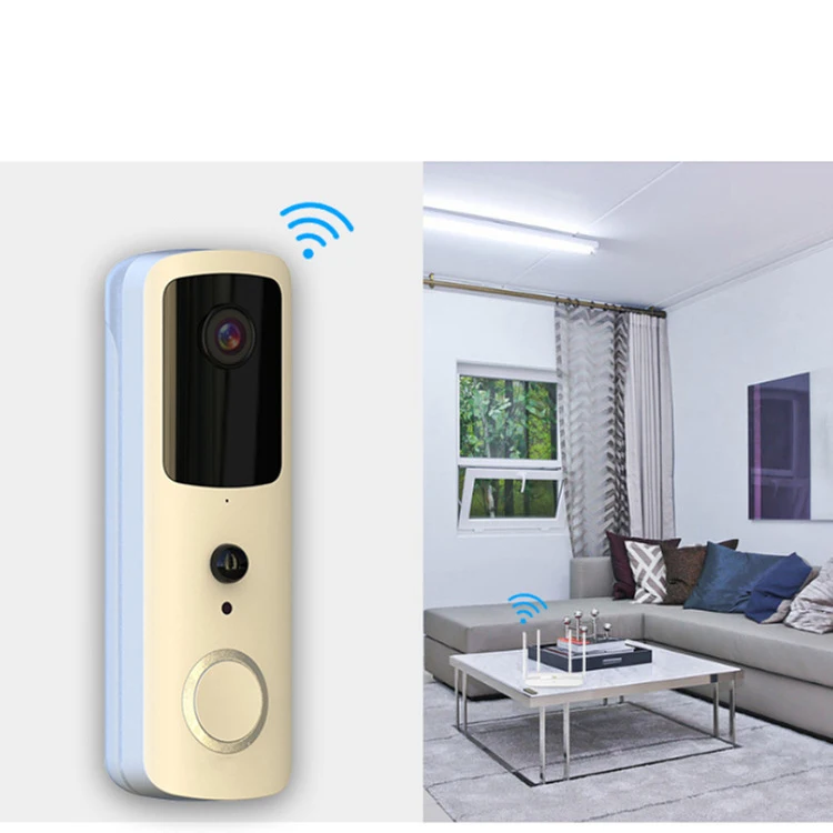 1080P HD APP Battery Powered Doorbell 720P Two Way Audio Wifi Wireless Video Camera With Real Time Voice
