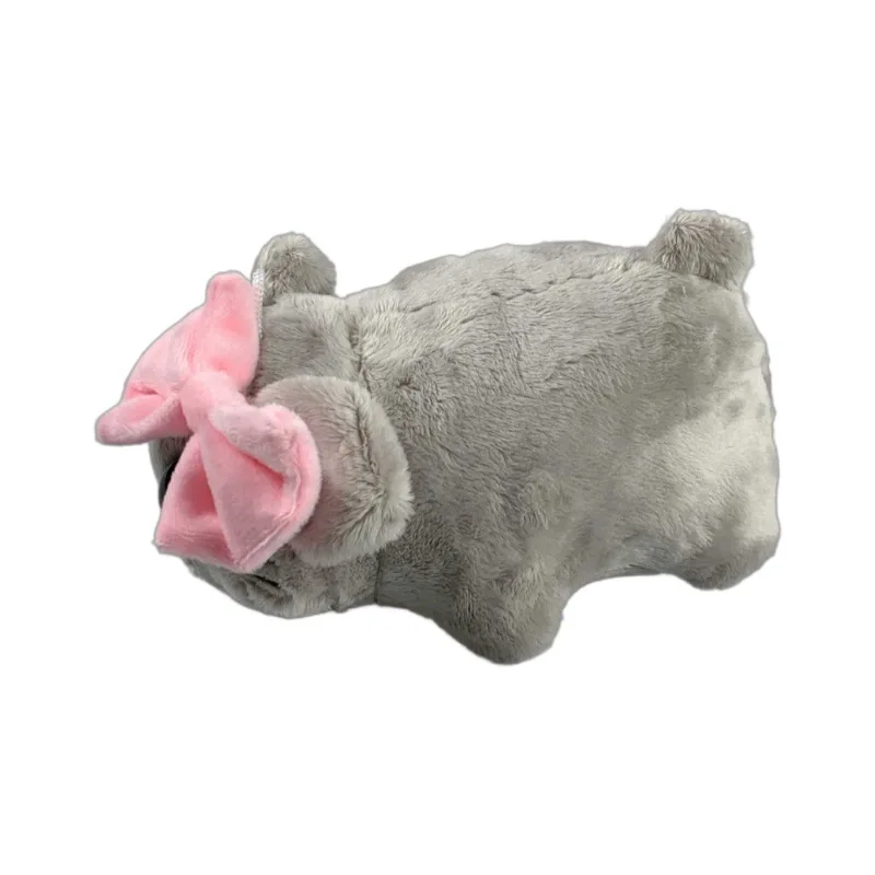 15CM Sad Hamster Meme bow soft plush gift for girls home decorations Stuffed & Plush Toys