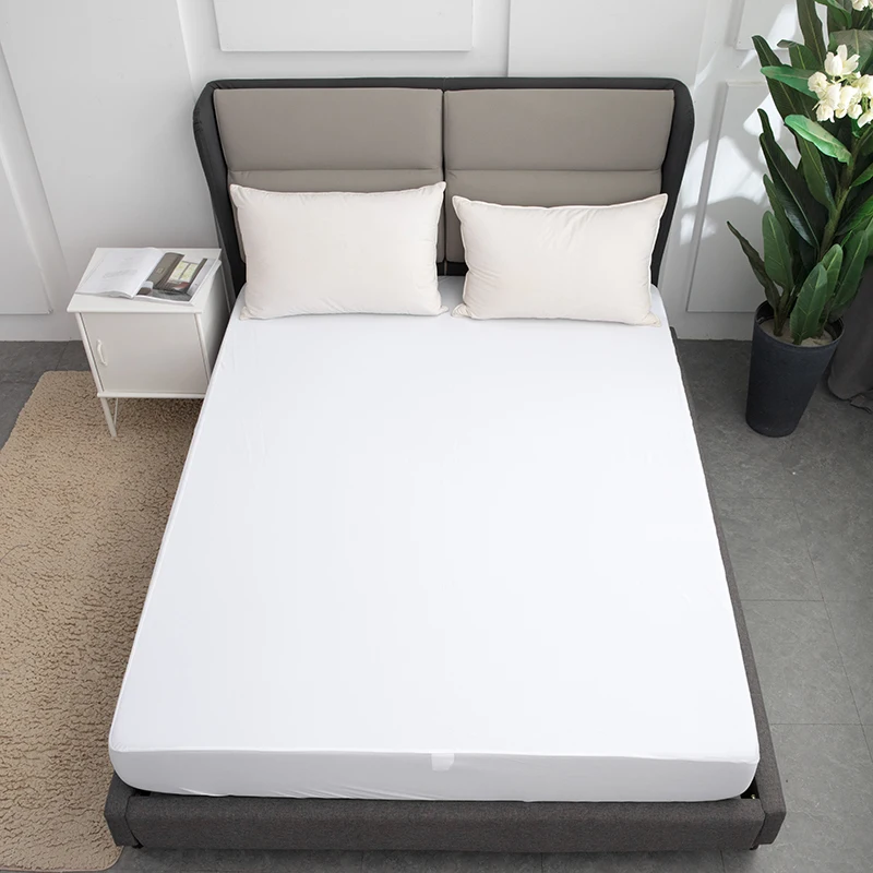 100% Waterproof Twin Size Full Size Cotton Mattress Cover Waterproof Mattress Protector For Home Hotel