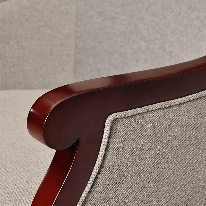 
Xiaopin Furniture Wholesale Commercial Upholstered Wooden Leisure Hotel Chairs 