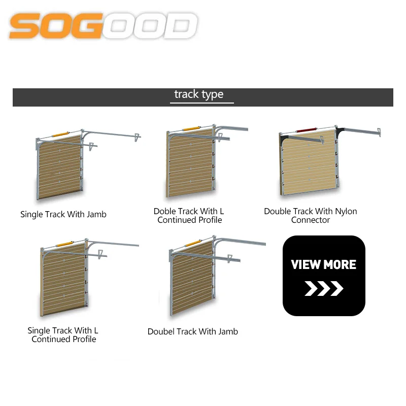 electric sectional garage doors luxury villa door