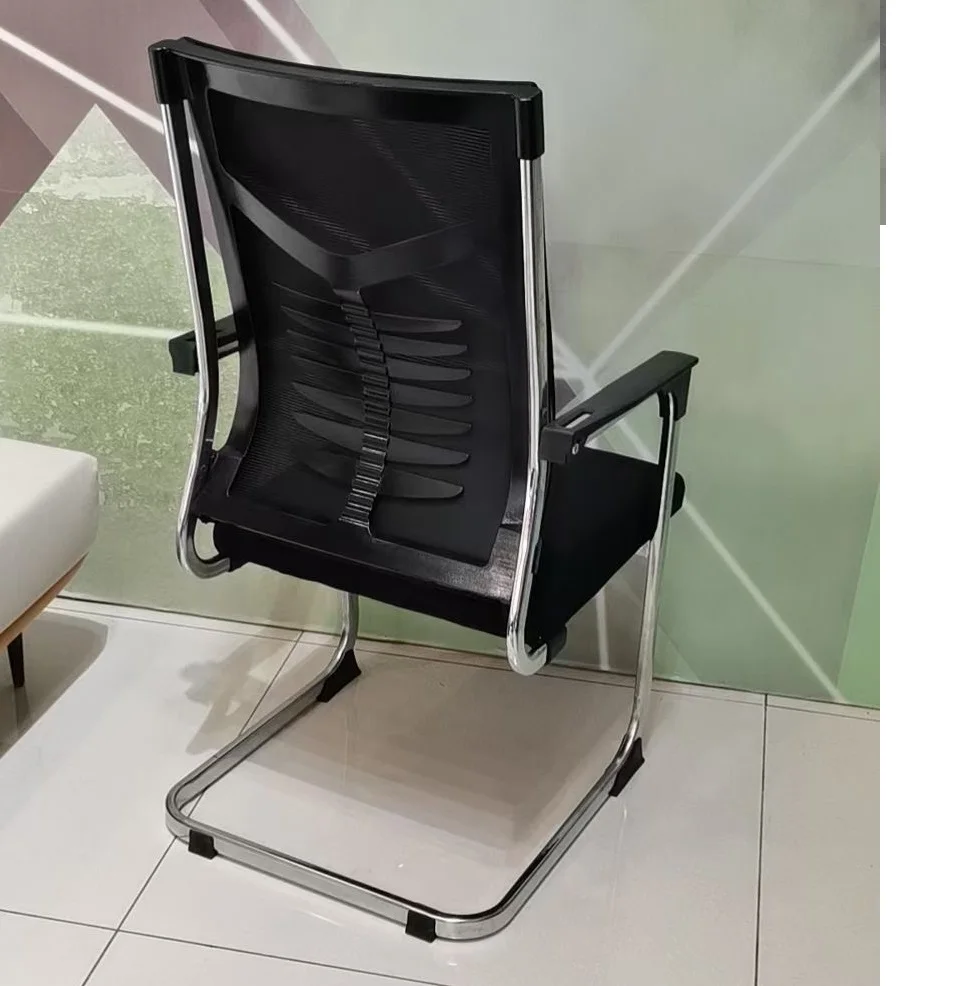 Middle back executive office chair fixed leg