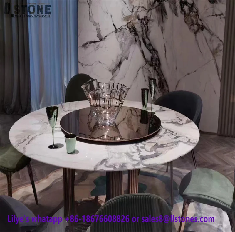 Marble Stone look Dining Table Tops