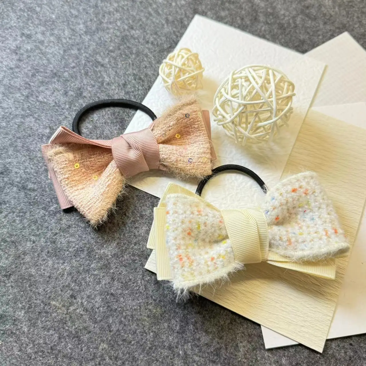 New design high quality hair accessories hair tie elastic hair bands for girls