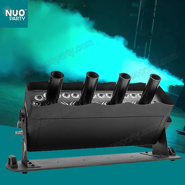 Stage Effects Cannon Co2 Cryo Jet  4 shoots with LED DMX-512 Special Effect Fog Smoke C02 Jet Machine