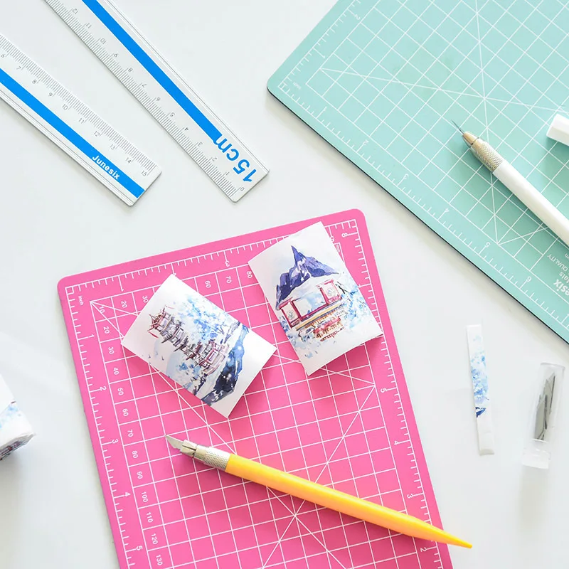 High quality supply LYCMA5S writing cutting PVC material A5 cutting mat set