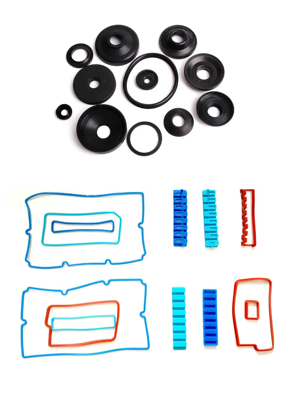 Professional Temperature-resistant Gasket Ring EPDM Rubber Products Rubber Gasket Seals Custom Elastomer Gasket 3804938