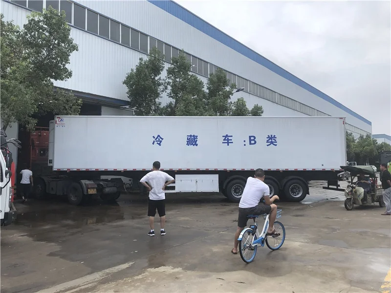 13 meter long thermo king refrigerator trailer for sale