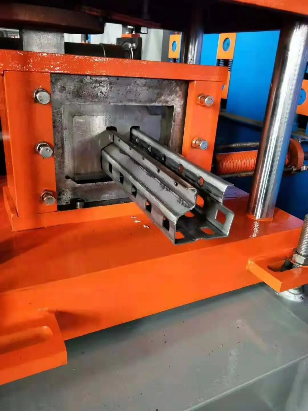 industrial sheet metal storage pallet rack roll forming machine for shelf shelves shelving