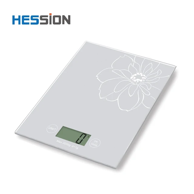 
5000g Printing Design Square Shape Digital Kitchen Household Cooking Weighing Kitchen Scale 