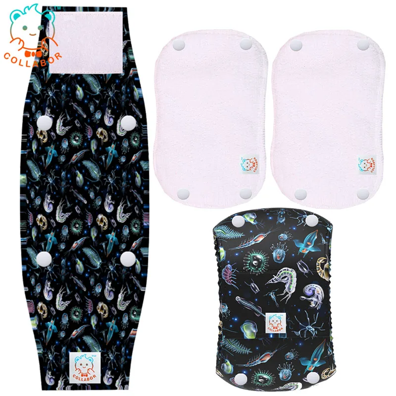 COLLABOR Italian Greyhound Absorbable Pet Pee Pad Diaper Washable Reusable Dog Diaper Convince Dog Pamper Diapers