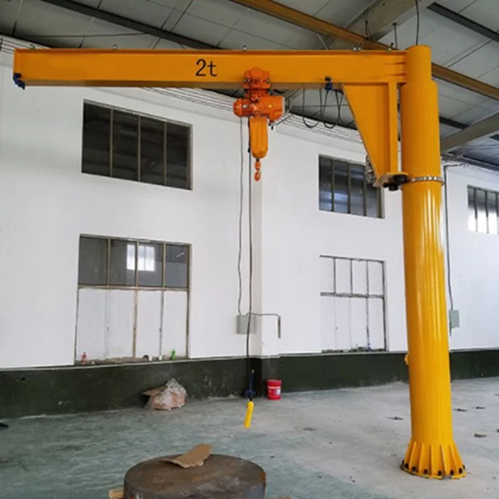 DY Good Performance  2ton 3ton 4ton 5ton 6ton 7ton 3m 4m 5m Customized Swing Jib Crane