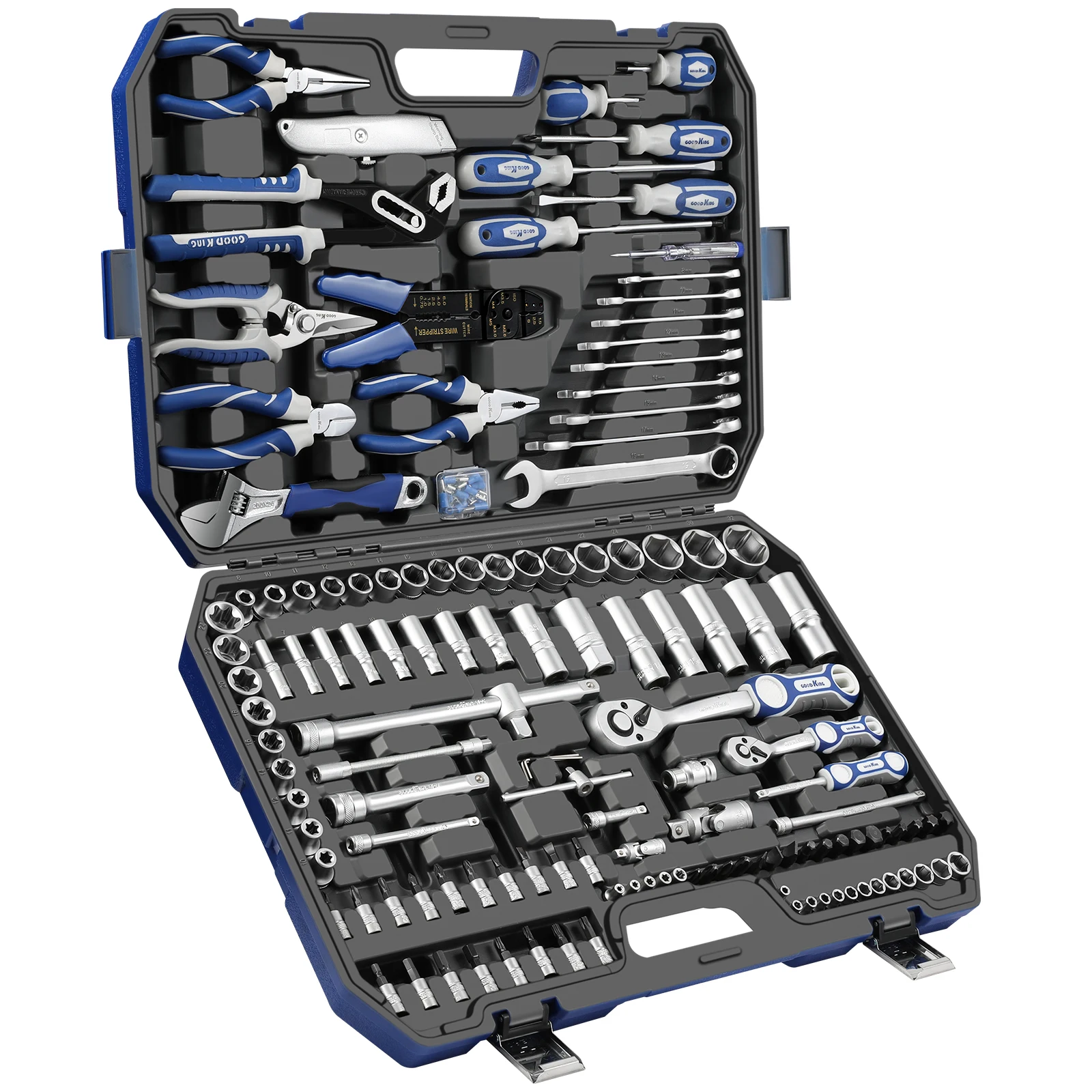 Top quality China professional tool case household 161pcs General Home Improvement Household Tool Set
