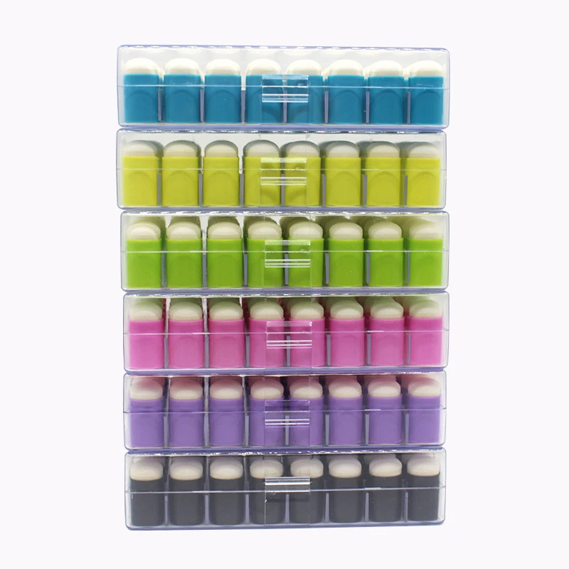 SPONDUCT Finger Chalk Ink Sponge Daubers Foam Painting Craft Set Fingerpaint Drawing Sponge Foam Manufacturer