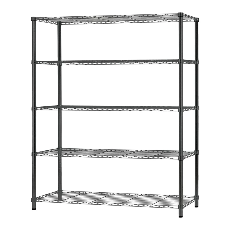 4 Layers Chrome Steel Wire Shelves Heavy Duty Chrome Wire Shelf
