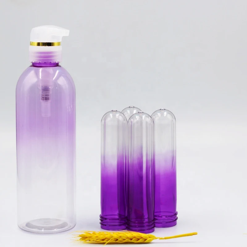 Trending products 2024 new arrivals Preform pet plastic bottle 24/410 32mm neck two color pet preform