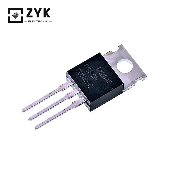 
CHINA Transistor Power IC FQP20N60C 20N60 MOSFET Field Effect Transistor TO-220 650V/20A 208W 