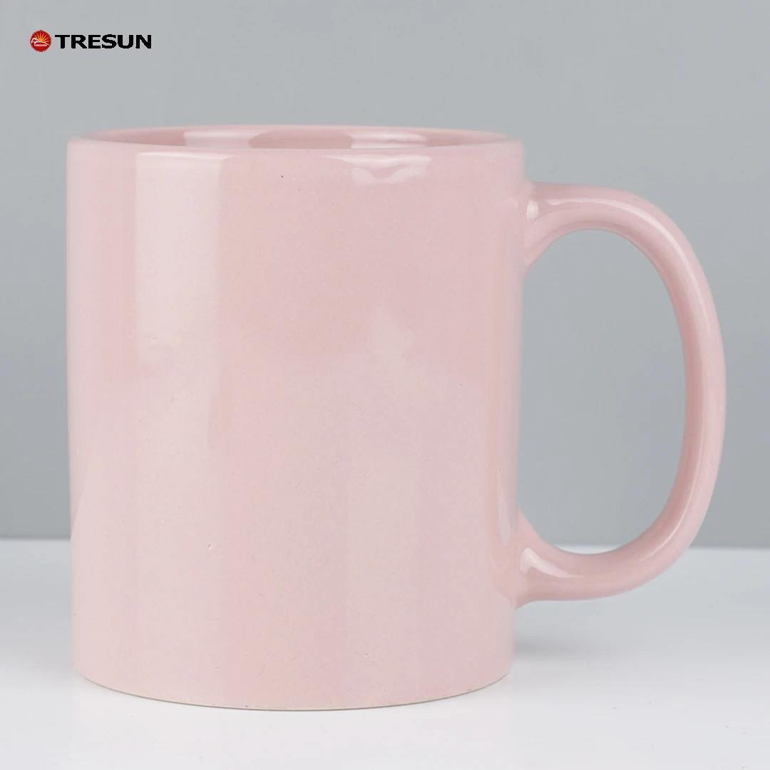 milk cup tea coffee household multicolored green blue pink grey glossy drinking drinkware plain ceramic pure full color mug