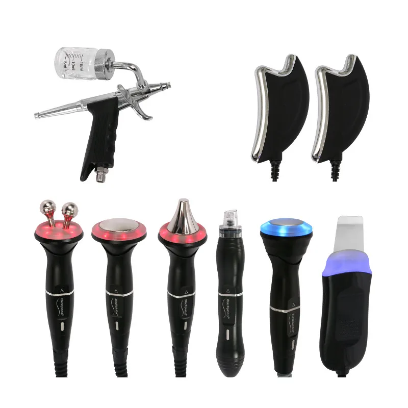 The latest 8 in 1 rf skin care machine microdermabrasion machine for skin deep cleansing