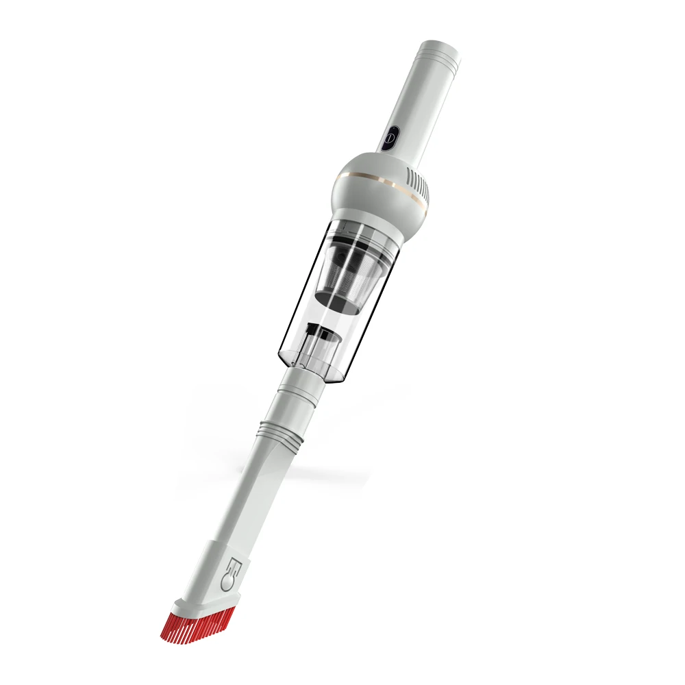 Very light weight Portable Cordless Handheld  Vacuum Cleaner with USB Charging System,Steel Mesh