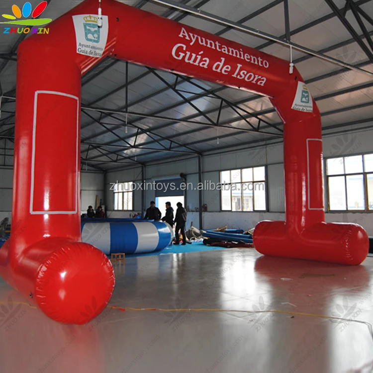 Герметичная надувная АРКА для гонок, событий, надувная АРКА, начало фиксации