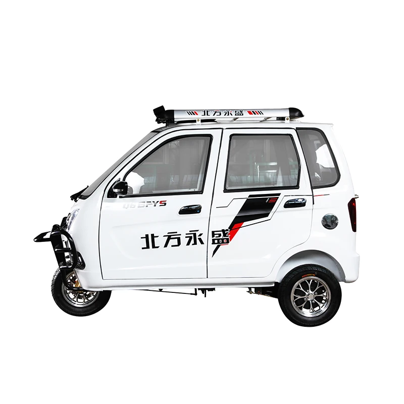 Closed Passenger Tricycle 3 Wheel Motorcycle