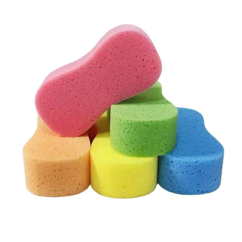 2025 Factory Direct Sales Cleaning Foam Car Grout Sponge with Compressed Household Seaweed Sponge Cleaning Car Wash Sponge