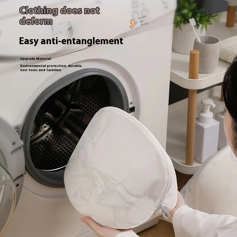 Eco Friendly Mesh Wash Bag Durable Shoe Wash Bag Machine Washing Underwear Bra Laundry Bag For Clothes Without Fluorescent Agent