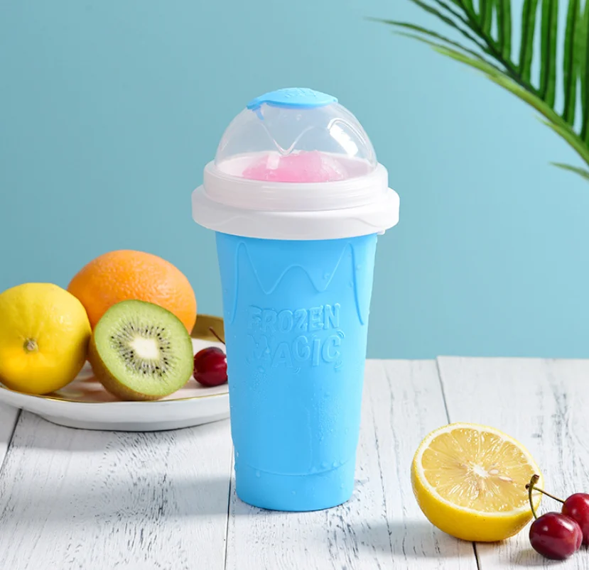 Quick-Frozen Smoothies Cup Homemade Milkshake Bottle Slush And Shake Maker Fast Cooling Cup Ice Cream Slushy Maker Bottle