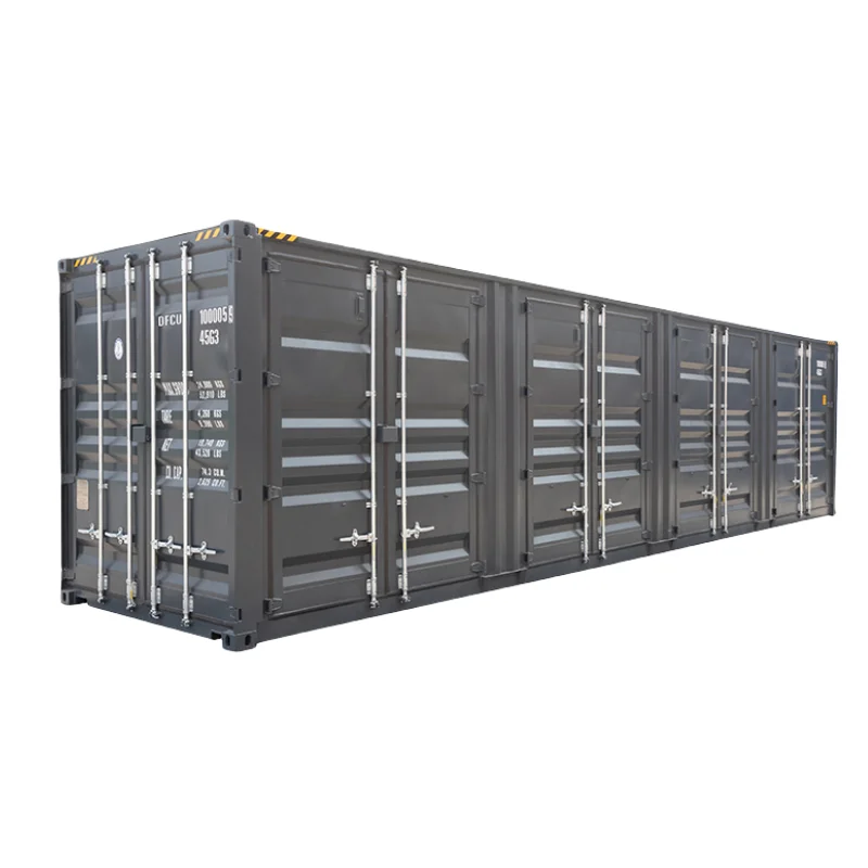 40ft side open container with 4 side door