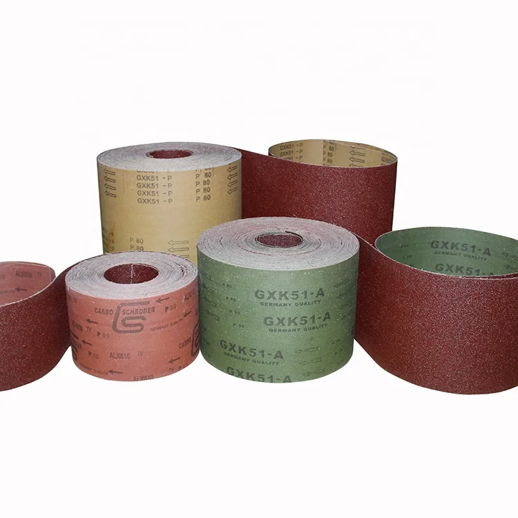 Aluminum Oxide Abrasive Cloth GXK51 for Belt Making/Hand work