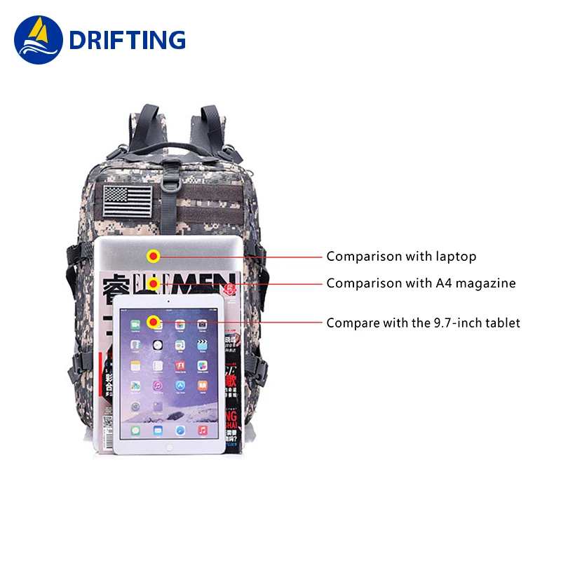 
Gear Tactical Sling Bag Pack Military Rover Shoulder Sling Backpack Molle Assault Range Bags Day Pack 