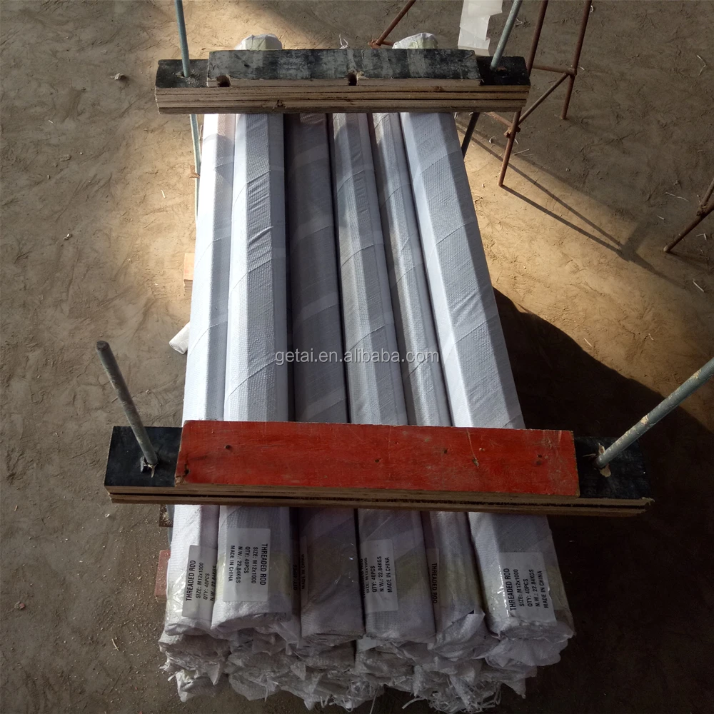 UNF UNC Thread DIN975 Carbon steel M10 Zinc plated  Threaded Rod