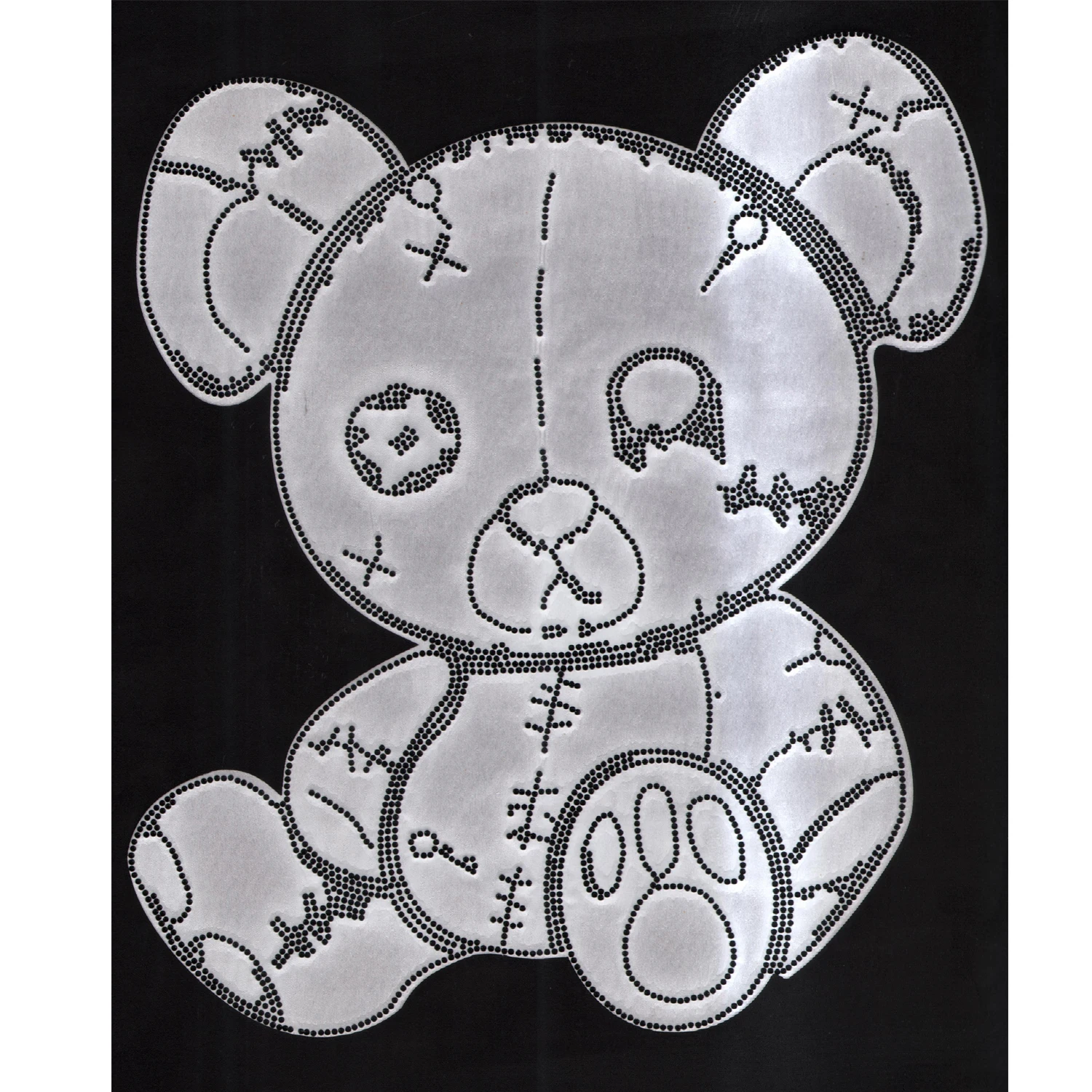 Customized hot fix Rhinestone motif Hot fix Rhinestone Transfer Pattern Wholesale  hot fix motif New style for clothing