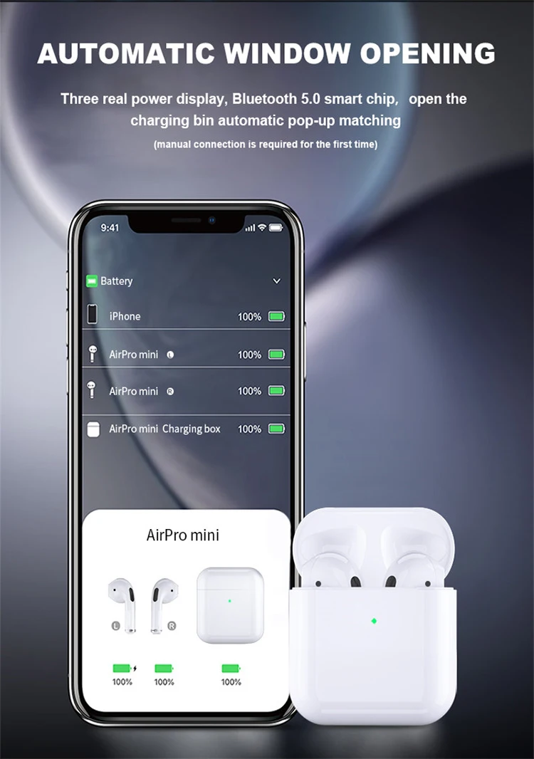 Портативные 5 0 мини беспроводные наушники Airpro4 наушники-вкладыши tws Air Pro 4