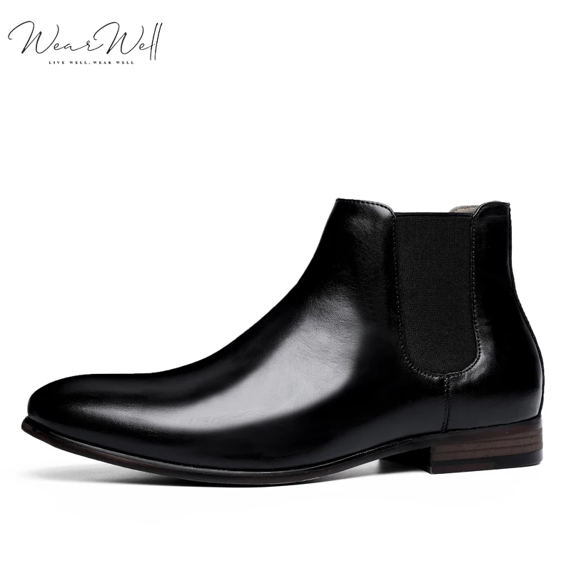 
Latest Style Hot Selling Fashion Genuine Leather Dress Shoes Men Shoes 