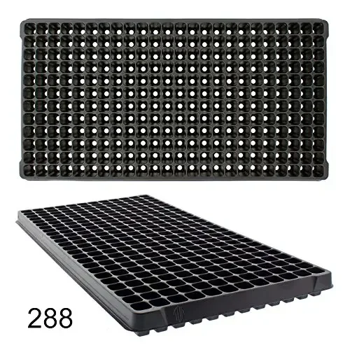 Agriculture 1020 Plastic Seedling Tray Micro Greens Tray Seed Sprouter Tray with Hole and without Hole