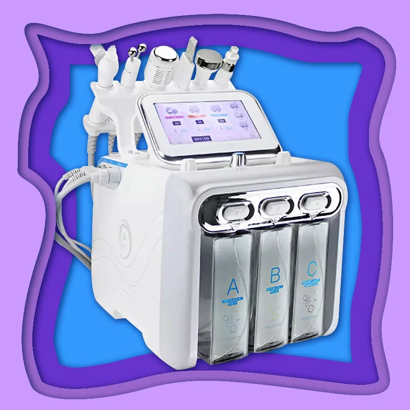 6 In1 Hydra Water Dermabrasion Facial Machine Skin Hydra Aqua Peel What Do I Put In A Facial Machine With Skin Analyzer
