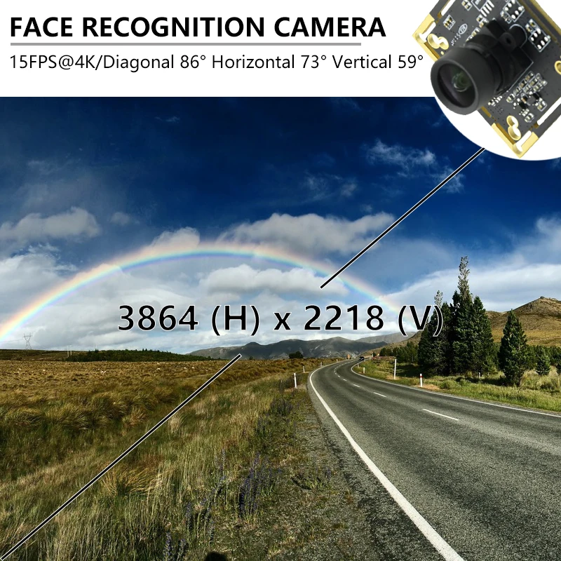 OEM/ODM Highway Traffic Data TRAIN STATION Object Recognition Live Video Camera Module