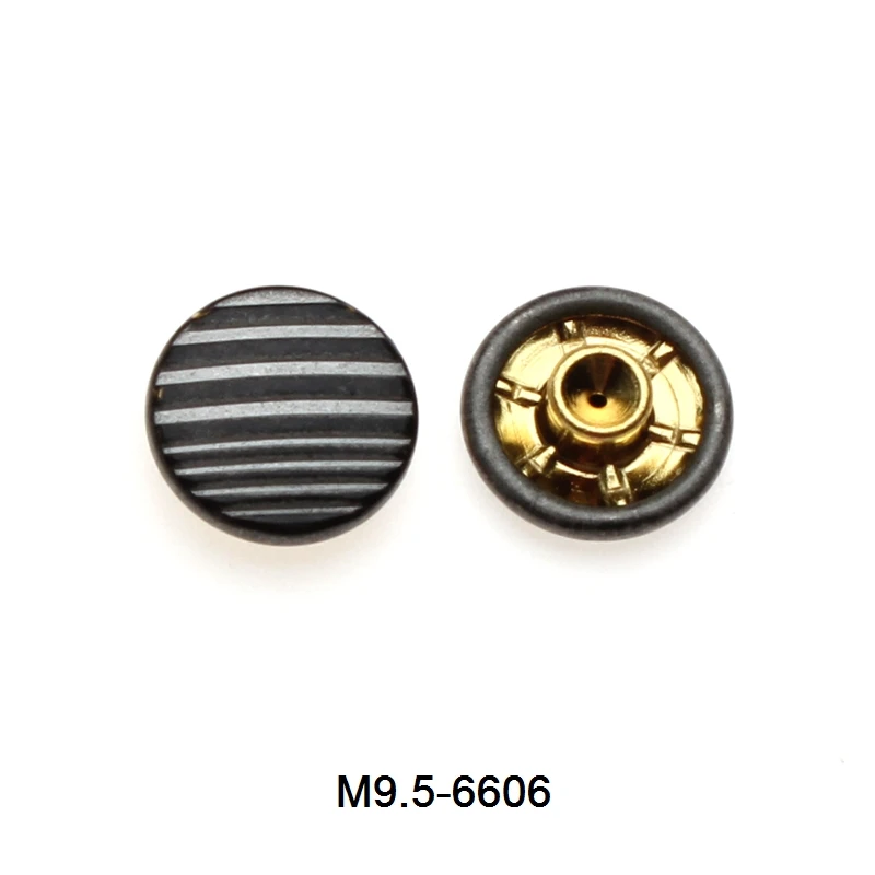 Custom Size Brass Decorative Metal Rivet Single Cap Jeans Button Rivet Stud for Leather Jeans Craft Bag Shoe Handbag