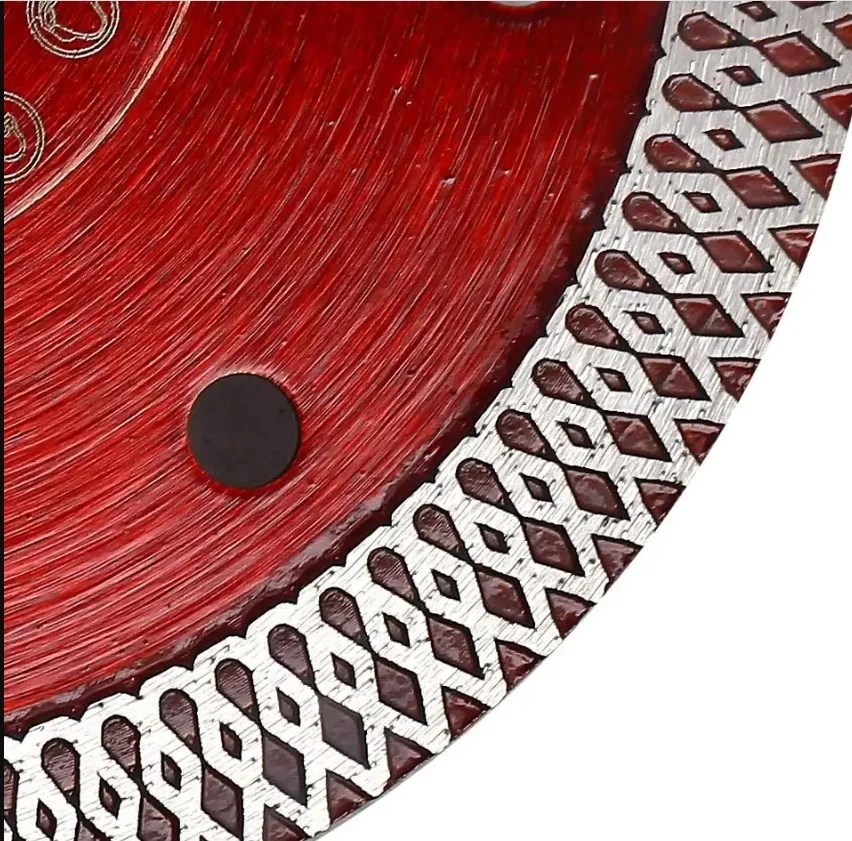 High Quality 100-350mm Custom X Mesh Dry or Wet Diamond Cutting Saw Blades for Tile Ceramic Stone and Concrete