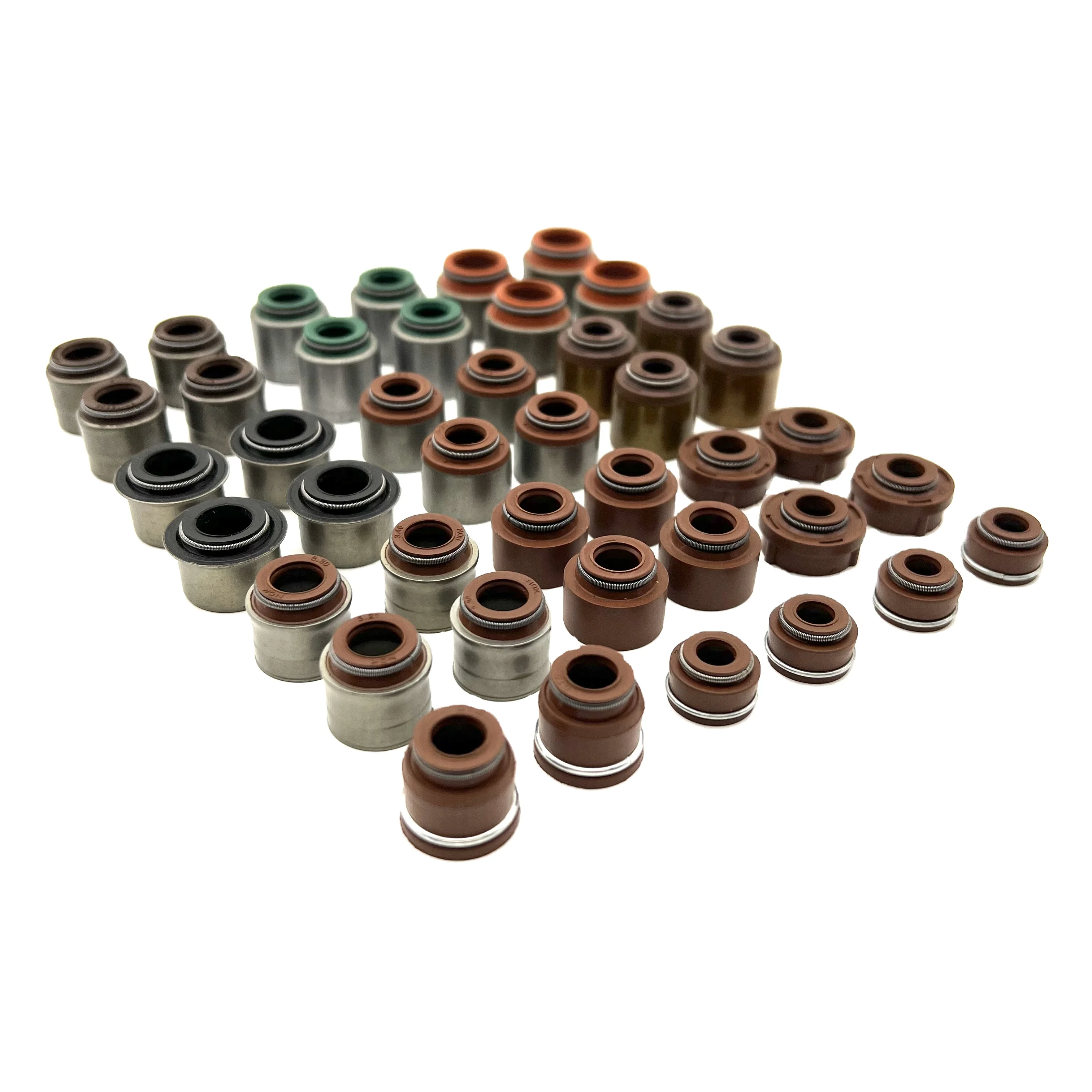 Valve Oil Seals FKM NBR 1zz 1rz 5afe 6e Valve Stem Seals