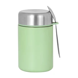 Eco Friendly Double Wall Insulated Vacuum Stainless Steel Thermos Lunch Box Set Food Jar With Cover