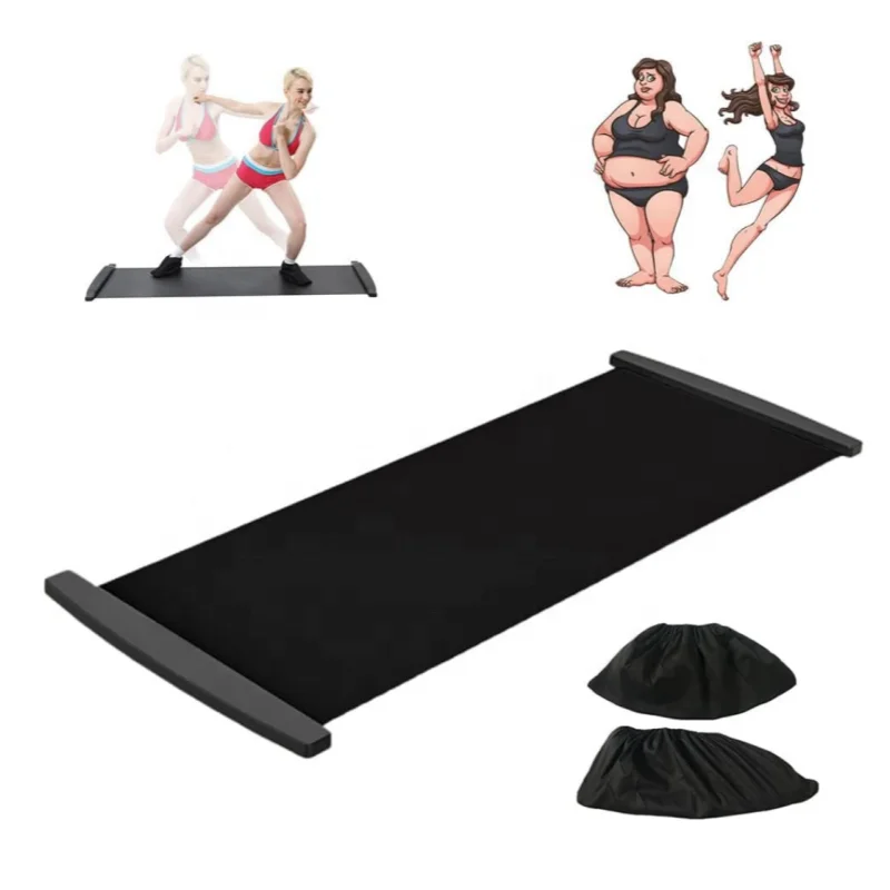 slider sliding booties slide board booties core trainer indoor exercise board fitness speed skating balance board