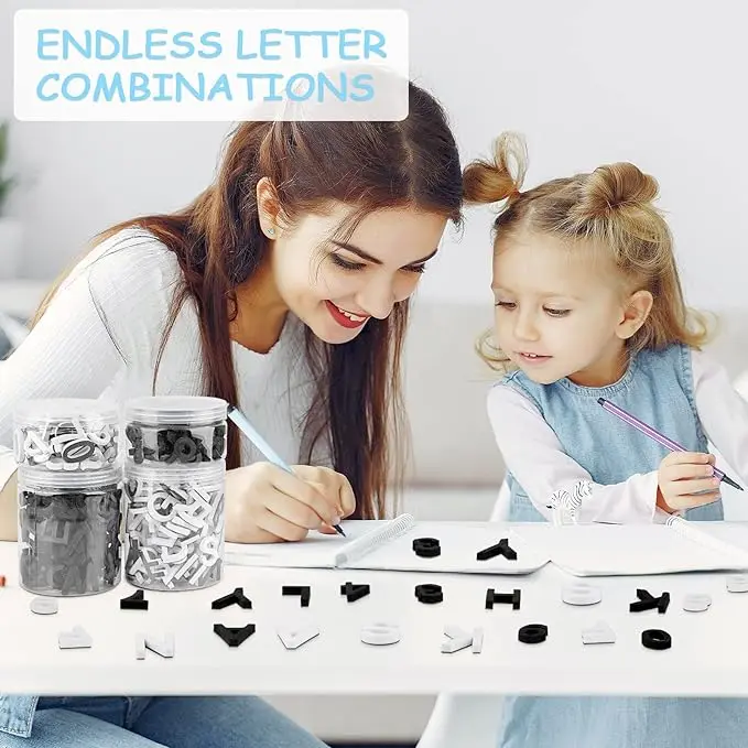 Decorative Magnetic EVA Alphabet Letters Arabic Numerals for Refrigerator White Board