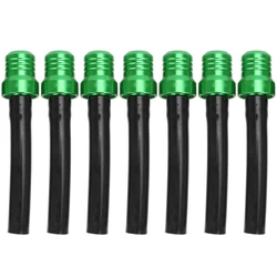 HIAORS 7pcs Green CNC Fuel Gas Tank Breathing Hose Fit 50cc 110cc 150cc SSR125 110 CRF TTR XR XC Lifan Taotao ATV Motorcycle