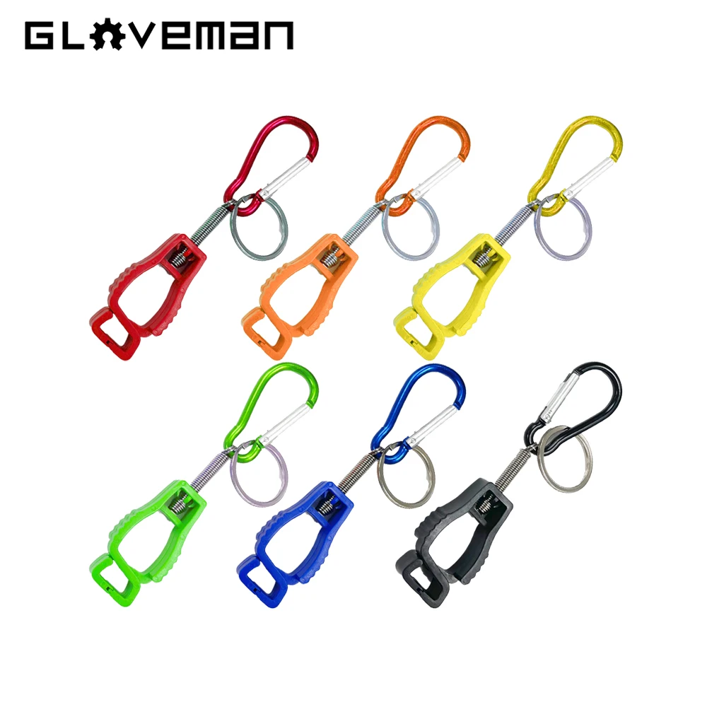 GLOVEMAN POM plastic safety work gloves Anti lost Clip Construction Non Slip Fixing Buckle Hook Grabber gloves Holder clip