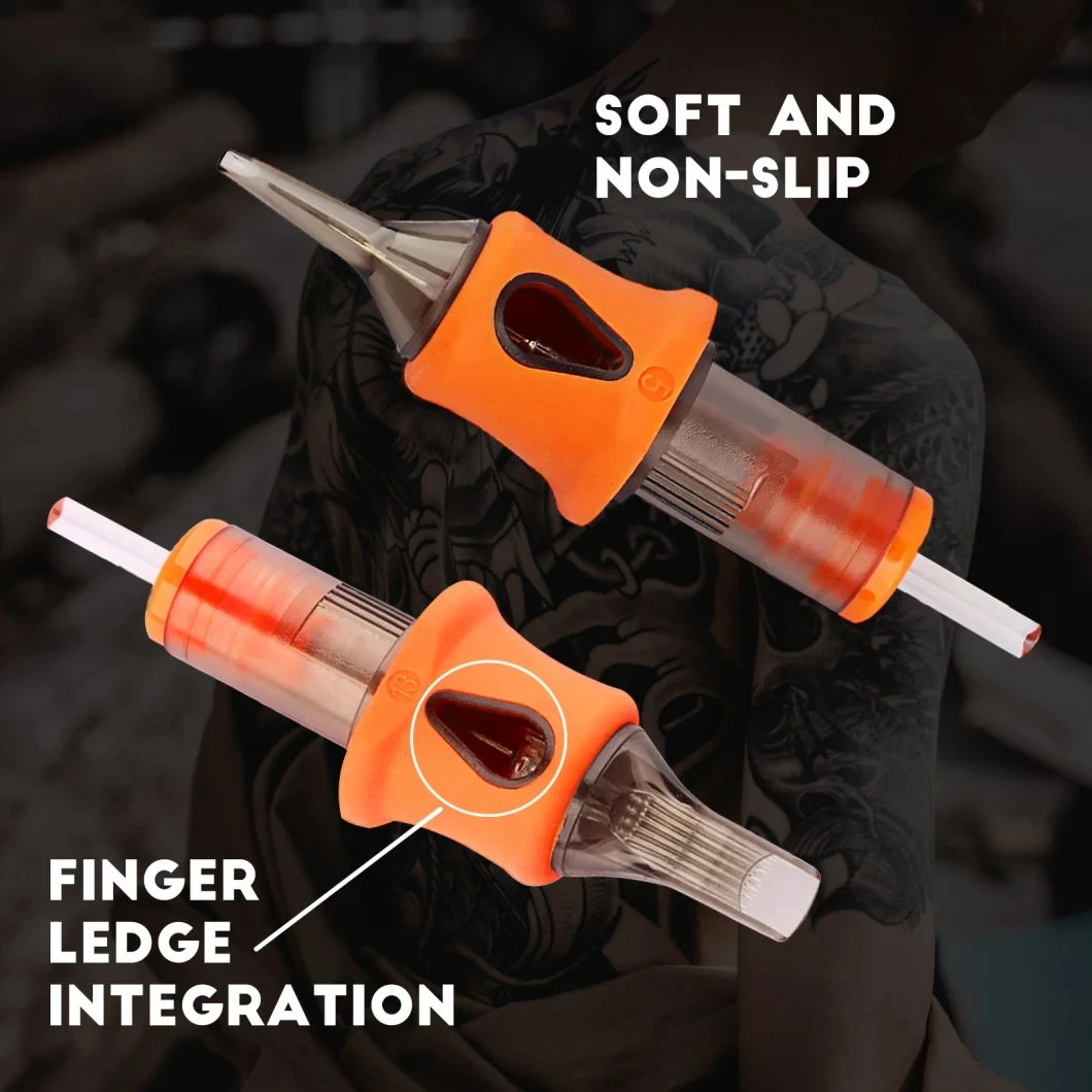 Wholesale High Quality Tattoo Cartridge Needle With Silicone Finger Cot Tattoo Equipment