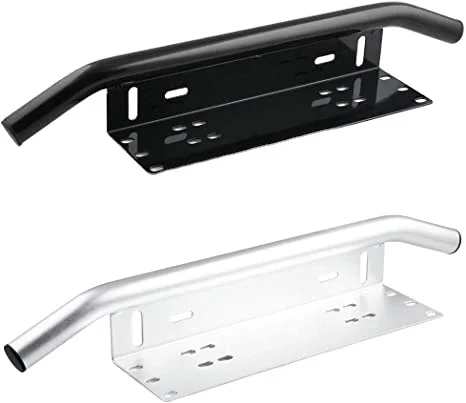 LED Light Bar 23inch Universal License Plate Holder Mounting Bracket Car Number Plate Frame